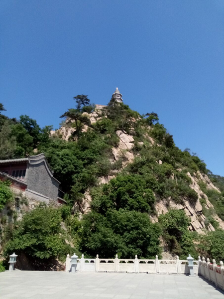 蓟县盘山——持月钟声