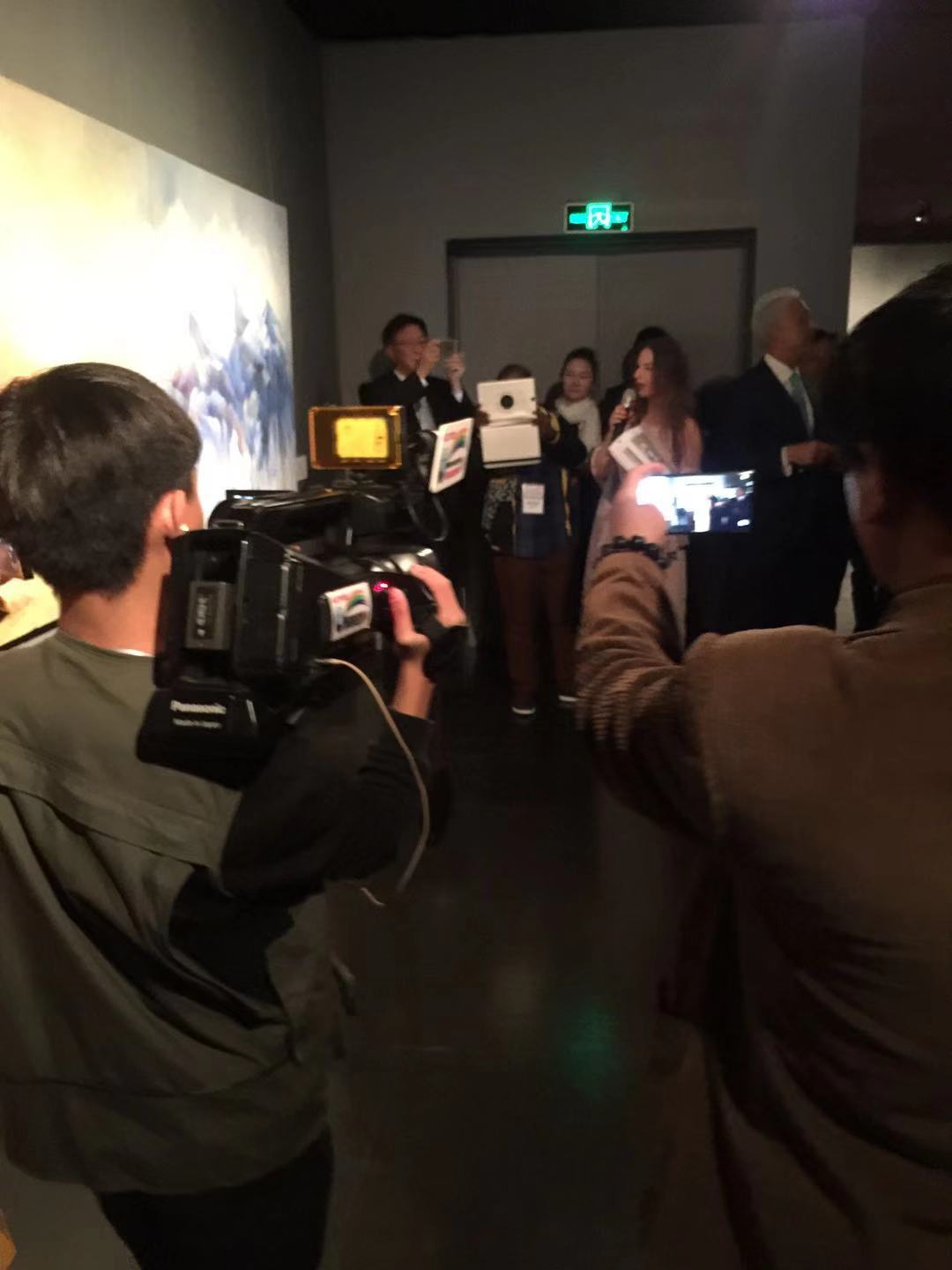 “意会中国-阿拉伯知名艺术家访华采风10周年大展”在京举行
