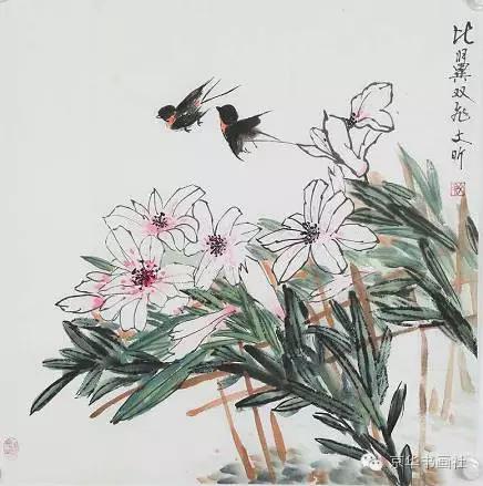 著名画家、中国书画院院士——于文昕花鸟画赏析