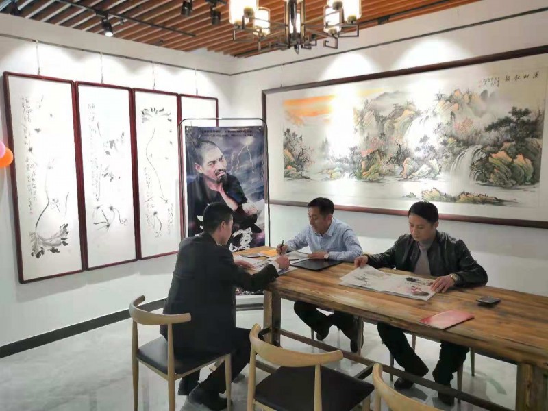 院线电影《春夏秋冬又一年》筹备会议在人民书画院举行