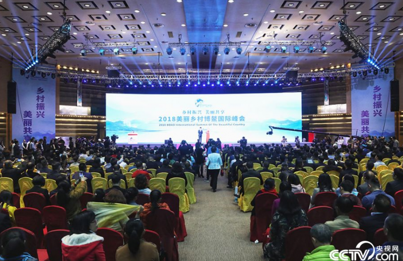 图说2018美丽乡村博鳌国际峰会开幕式