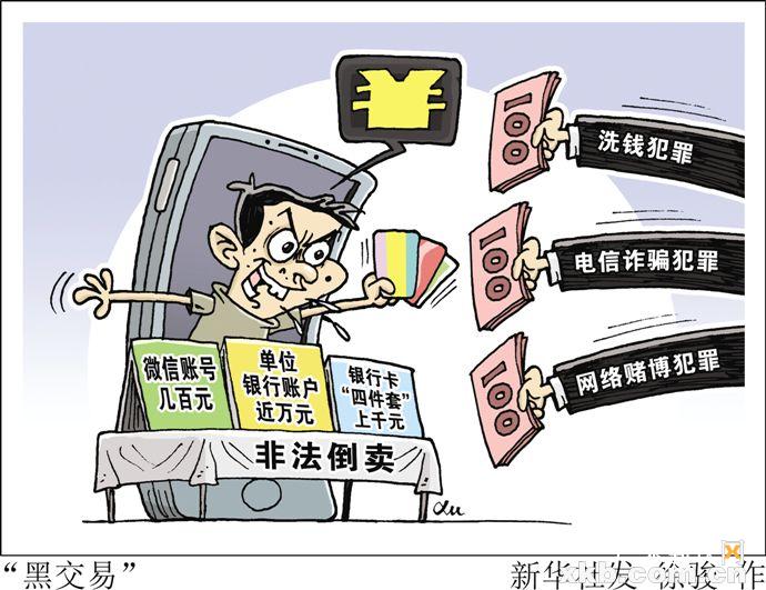 银行卡上千元、微信账号几百元、单位银行账户近万元……被买卖的账户去哪儿了？