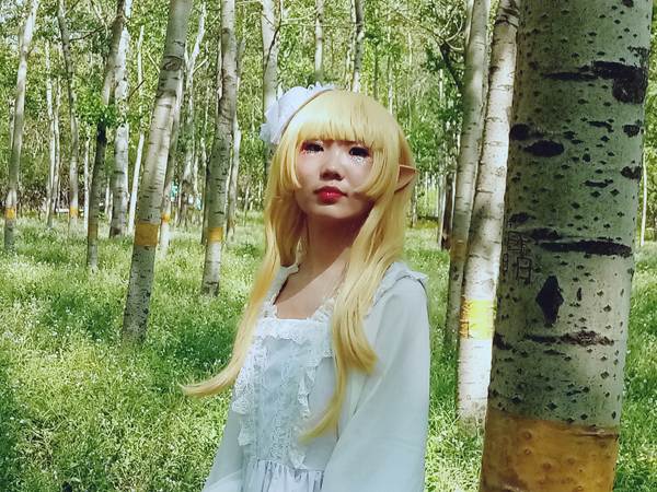 李月手机拍——绿森林里的小精灵