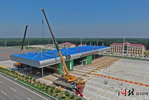 京津冀首个高速公路省界收费站开始拆除改造