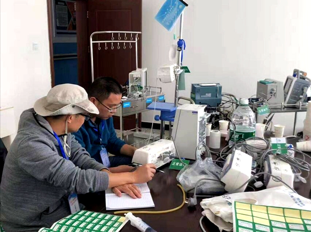 蚌埠市计量所援藏开展医疗计量检定铺就高原上的健康之路