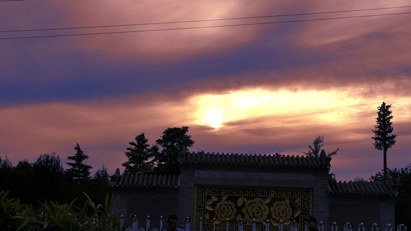 京南南海子公园的黄昏时刻 摄影:笑琰(靳新国)