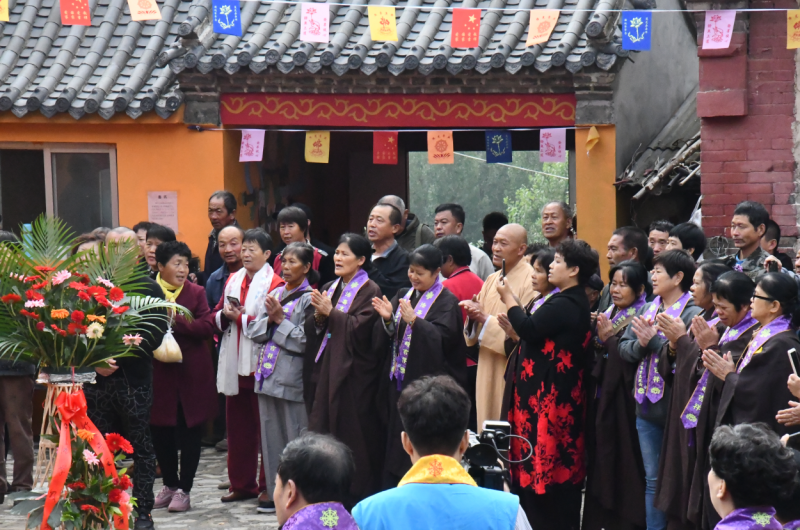 山东淄博竹林寺开光法会暨禅林书画展举行