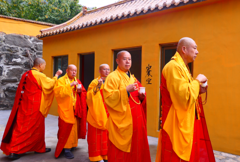 山东淄博竹林寺开光法会暨禅林书画展举行