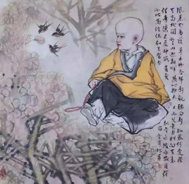 马云峰老师禅画艺术作品欣赏