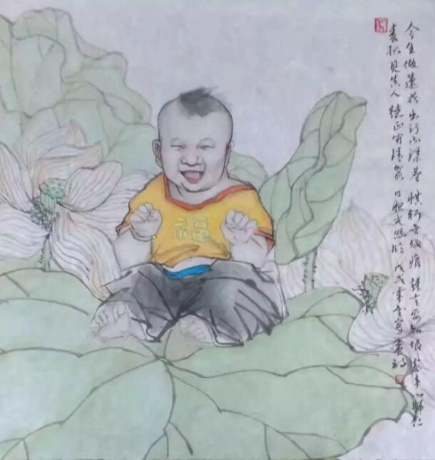 马云峰老师禅画艺术作品欣赏