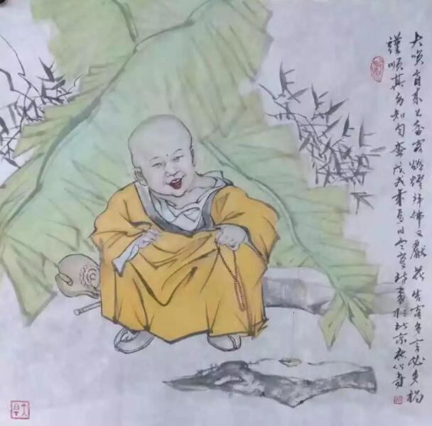 马云峰老师禅画艺术作品欣赏