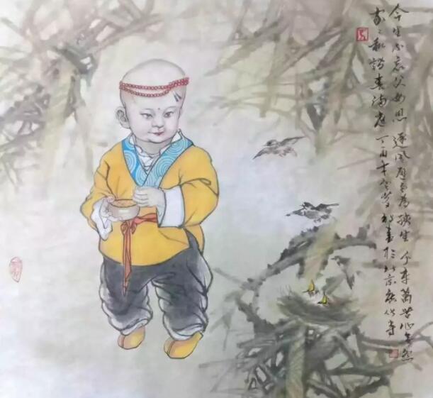 马云峰老师禅画艺术作品欣赏