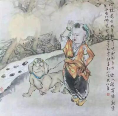 马云峰老师禅画艺术作品欣赏