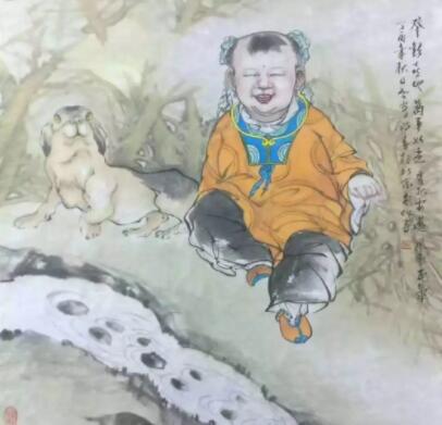 马云峰老师禅画艺术作品欣赏