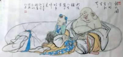 马云峰老师禅画艺术作品欣赏