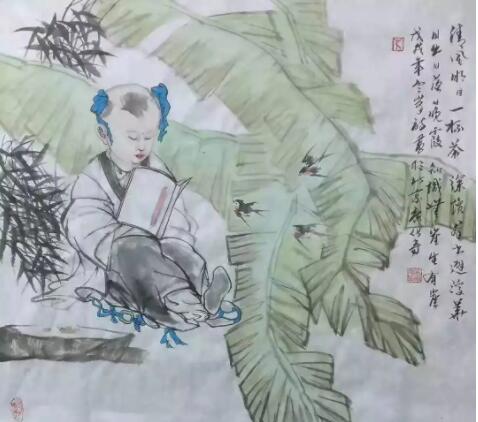 马云峰老师禅画艺术作品欣赏