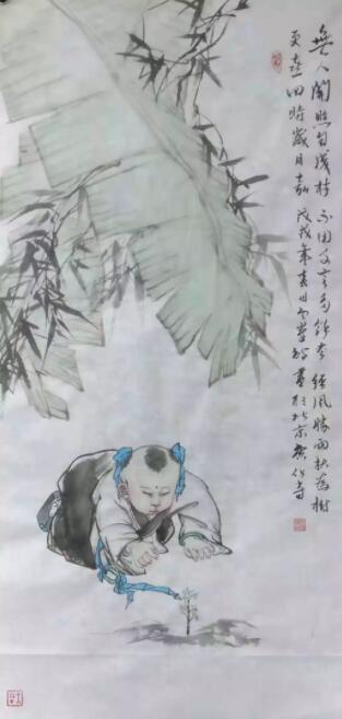 马云峰老师禅画艺术作品欣赏