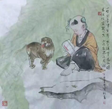 马云峰老师禅画艺术作品欣赏