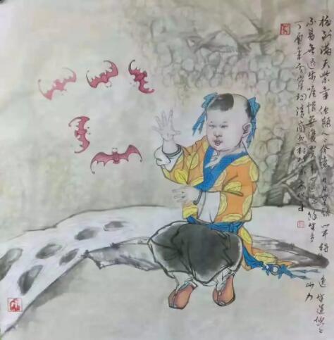 马云峰老师禅画艺术作品欣赏