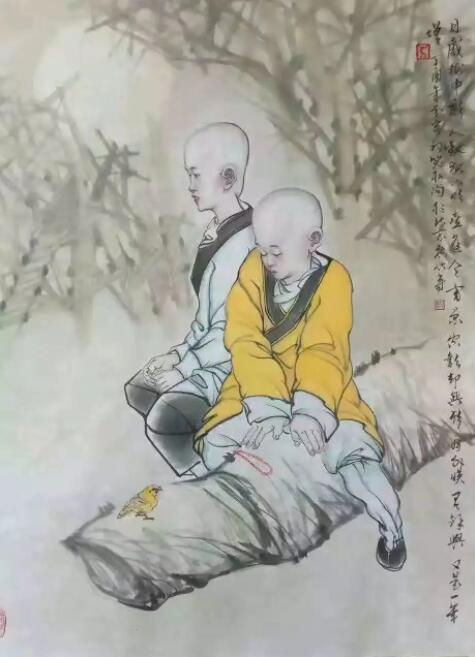 马云峰老师禅画艺术作品欣赏