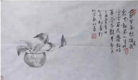 马云峰老师禅画艺术作品欣赏