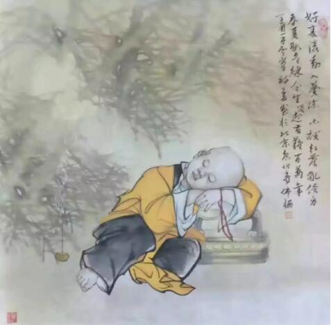 马云峰老师禅画艺术作品欣赏