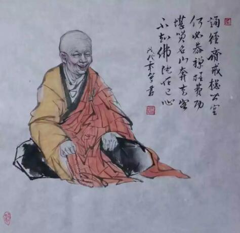 马云峰老师禅画艺术作品欣赏