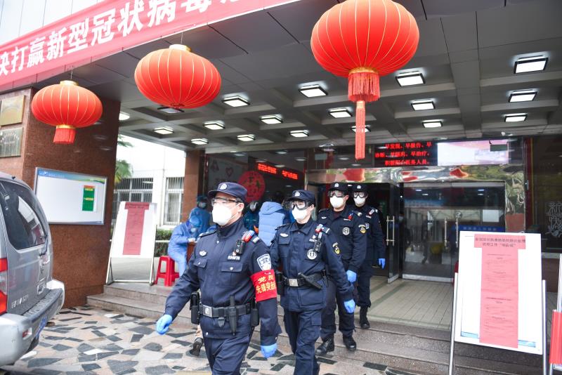 宿松：战斗在抗疫最前沿的公安“铁军”