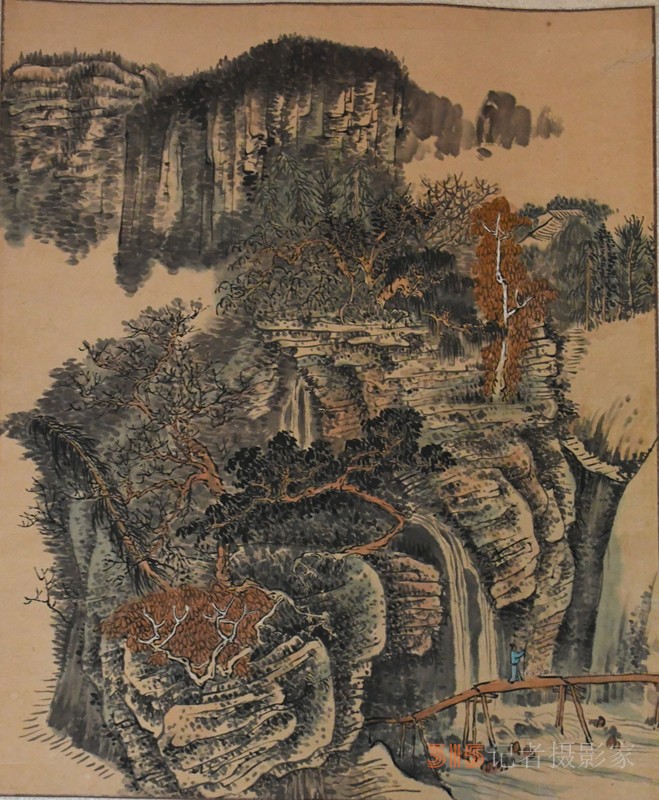 笑难（王建国）山水画欣赏