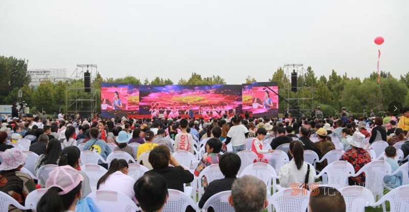 山东昌邑市第五届乡村旅游节暨第五届龙乡文化节开幕