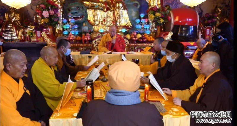 释印来法师三周年纪念法会在河南鲁山文殊寺举办
