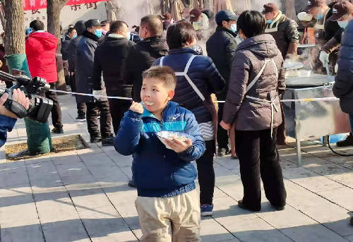 冬至忻州古城千人饺子宴圆满成功