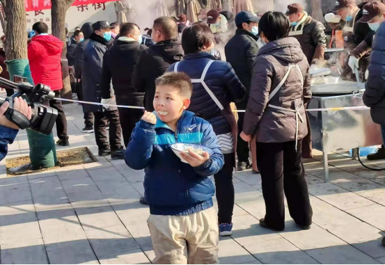 冬至忻州古城千人饺子宴圆满成功