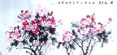 写尽牡丹富贵之气韵 --记实力派画家王新明