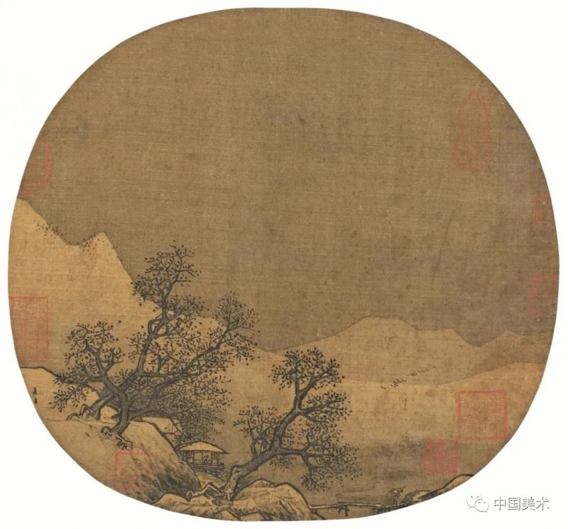 宋代画家“夏半边”夏圭山水画解析