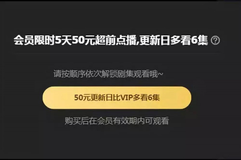 超前点播、VVIP、会员专属结局 视频平台花样赚钱