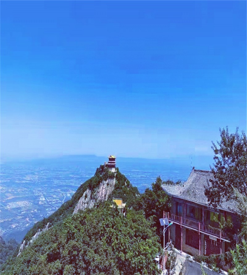 秦岭南五台景区于今日开放