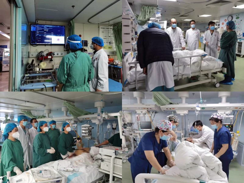 八旬老人心梗休克 急危重症 大连友谊精湛的施技 转危为安