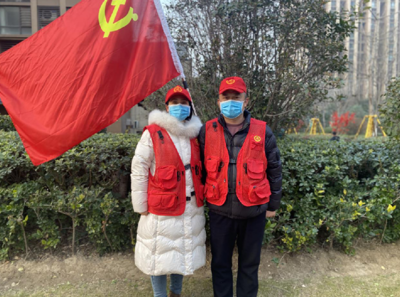 郑州市沟赵办事处紫锦社区党建引领·战疫时刻舍小家顾大家，同岗同心战疫情