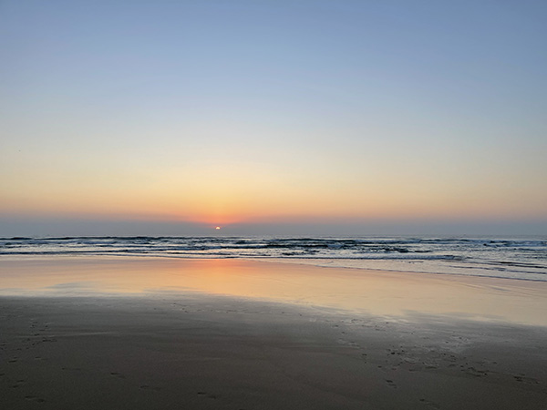 慧秋手机拍图——海上日出