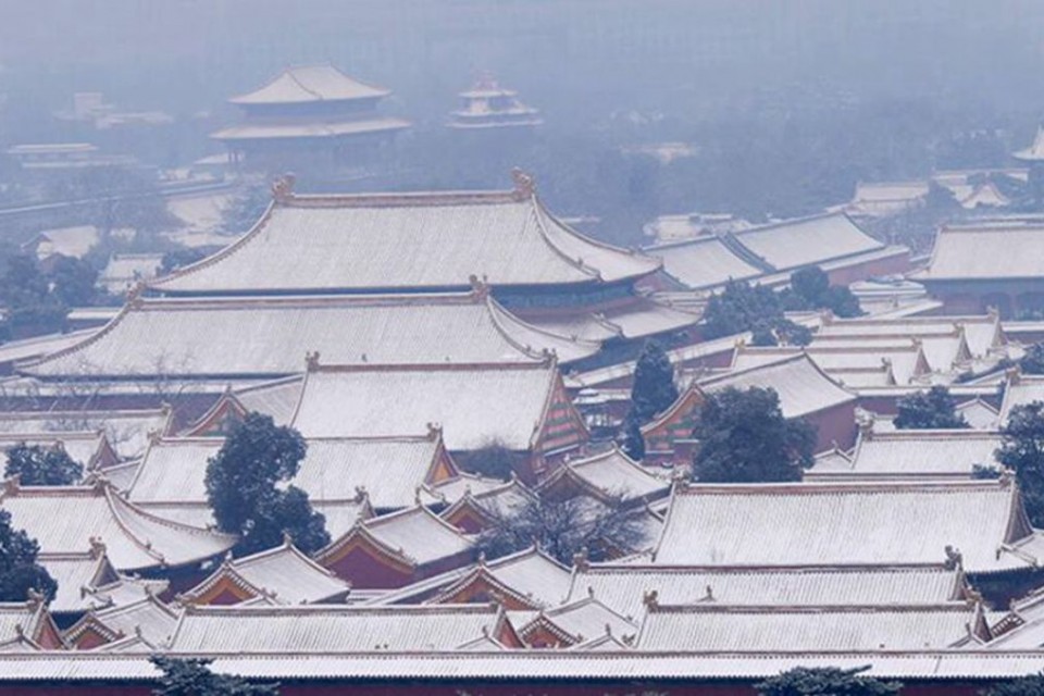 雪中景山公园、故宫——李月摄影