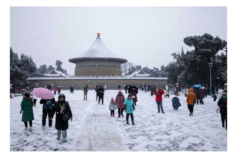 雪后天坛  ​摄影  张建华