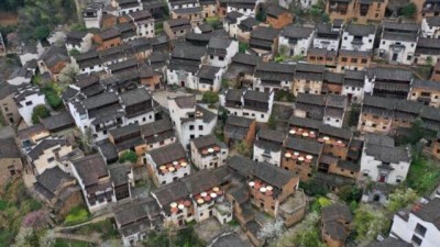 江西婺源篁岭：大地的调色板