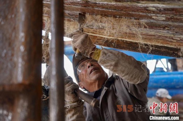 600年古老修船技艺：渤海湾畔捻船忙