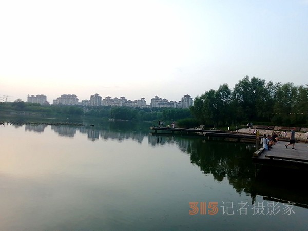 临水人家堪入画——马家湾湿地公园