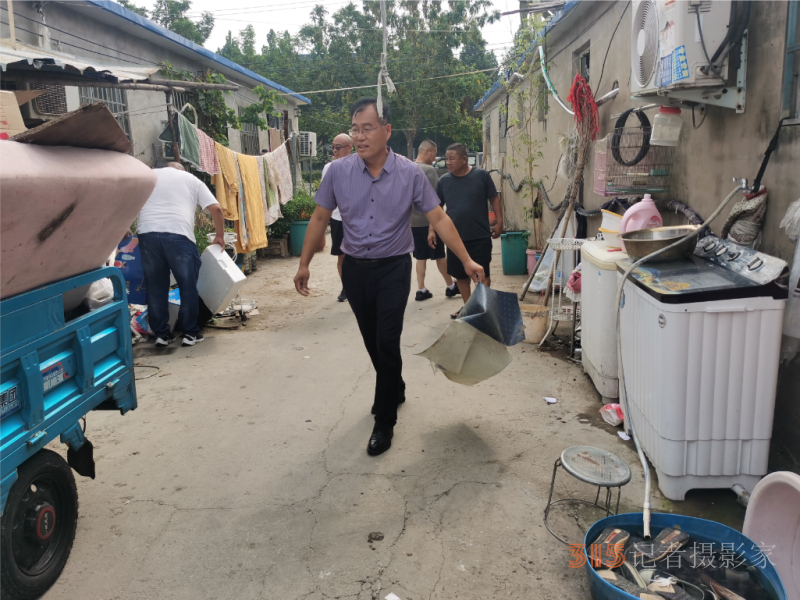 郑州市经济技术开发区管理委员会九龙办事扎实开展安置区环境综合整治