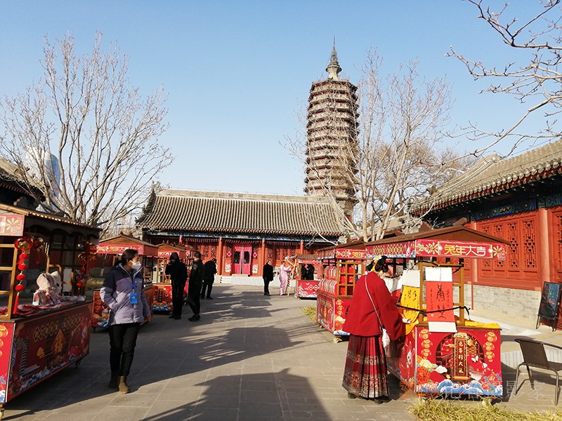 非遗艺术家亮相通州燃灯塔市集 欢庆“小年”