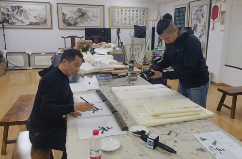助力“书法进校园” 文房四宝行业在行动