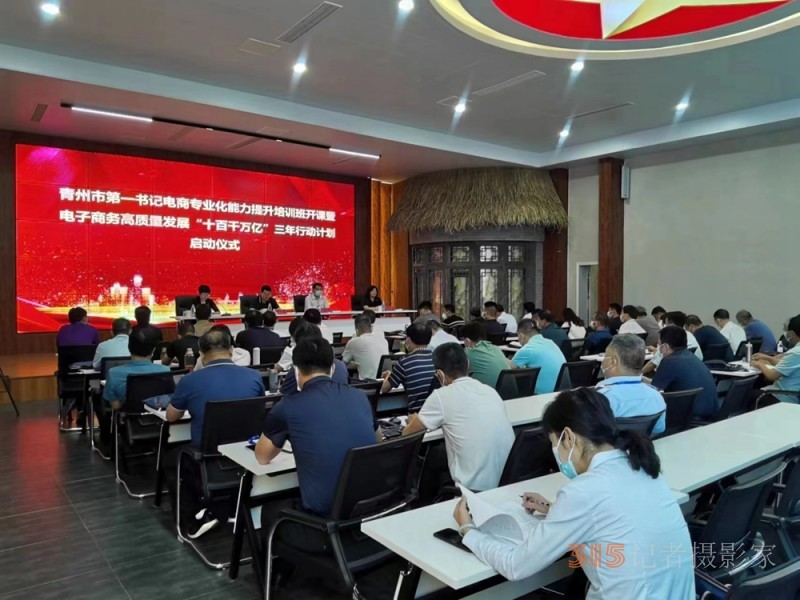 青州电商+产业带推进经济高质量发展
