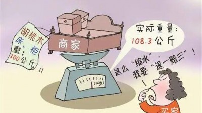 网购商品缩水让消费者很苦恼